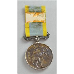 Crimean War medal issued to Geo. Reid, 79th Regiment
