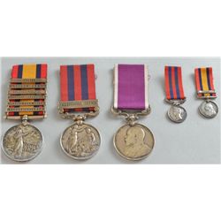 Group of three medals, Indian General Service medal and