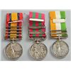 Image 2 : Group of three medals, India General Service Medal with