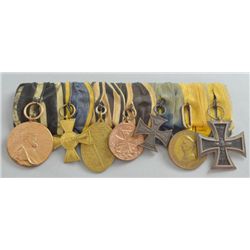 Group of nine Great War German medals including Kaiser