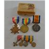 World War I Medal group PTE E W Jarvis A.S.C Great War