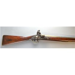 Early 19th century Tower flintlock long barrel rifle