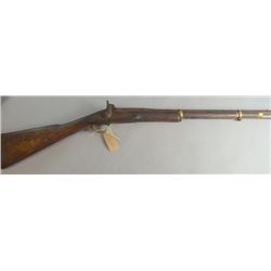 19th century percussion muzzle loading rifle, 42"