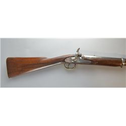 Tower percussion cap rifle, smooth bore of 7.5 calibre