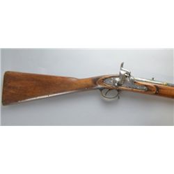 Early 20th century Indian percussion cap rifle with