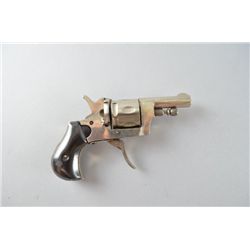 Late 19th century six-barreled muff pistol,