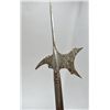 Elizabeth I cast iron and mahogany pike/halberd with