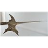 Image 3 : Elizabeth I cast iron and mahogany pike/halberd with