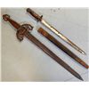 Image 1 : 18th century style sword 29" and a bayonet 22"