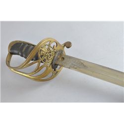 19th century 1845 pattern Scottish sword in brass