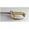 Image 2 : Naval officers sword with ivory and wire grip the blade
