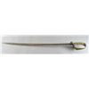 Image 3 : Naval officers sword with ivory and wire grip the blade