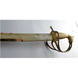 Five similar Indian lion head swords