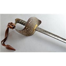 George V officers sword with shagreen handle and
