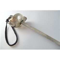 Edward VII Royal Engineers officer's dress sword having
