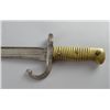 Image 2 : 19th century French chassepot bayonet, with brass mount