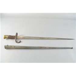 19th century French bayonet, blade engraved 'Mre.