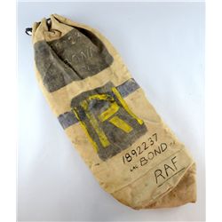 RAF hessian kit bag for Private Bond 1892237