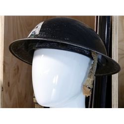 World War II ARP wardens helmet,