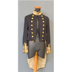 19th Century Naval ceremonial tail coat with stripes