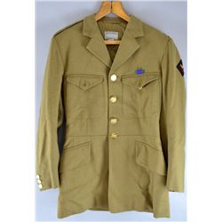 Dragoon guards officers jacket, label of Jones Chalk