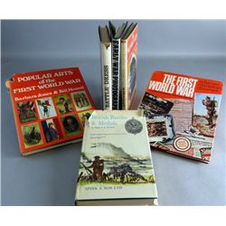 Six military related books Early War Photographs