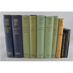 Collection of eight Official History of the Indian