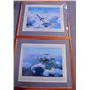 Image 1 : Pair of Robert Taylor signed prints of aircraft, signed