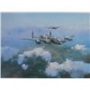 Image 2 : Pair of Robert Taylor signed prints of aircraft, signed