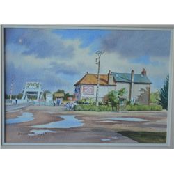 Denis Pannett- Pegasus Bridge Cafe Gondree,