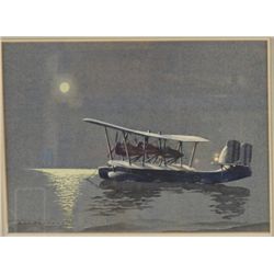 Ray Tootall, " A quiet anchorage" , watercolour, signed