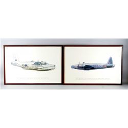 Fifteen Keith Broomfiled and other artists air craft