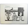 Image 1 : William "Bill" Hewison, pen and ink cartoon, pilot with