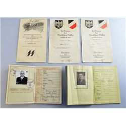 Collection of period Third Reich documentation