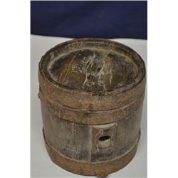 17th/18th century possibly a naval grog barrel