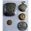 Image 1 : German First World War silver cigarette case embossed