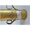 Image 2 : Trench Art; pair of brass shell case vases 20th Div