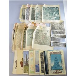 Collection of WWII Luftwaffe aeriel photographs printed