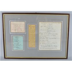 Collection of autographs by Victoria Cross recipients,
