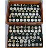 Image 1 : Great British Regiments, a cased set of 52 silver