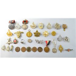 Two National Fire Brigade long service medals one with