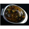 Image 2 : Sterling and Amber Ring