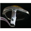 Image 3 : Sterling and Amber Ring