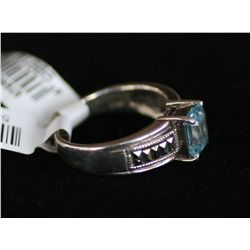 Sterling and Topaz Ring
