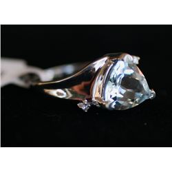 White Gold Ring 10k