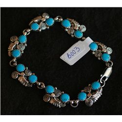 Sterling Turquois Bracelet