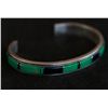 Image 1 : Zuni Sterling and Inlay Bracelet