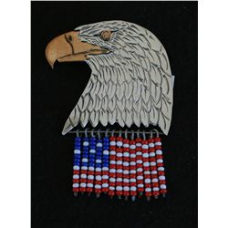 Sterling Eagle Pin