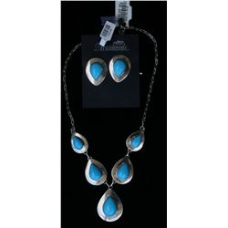 Sterling Necklace and Earrings