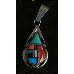 Sterling Teardrop Pendant